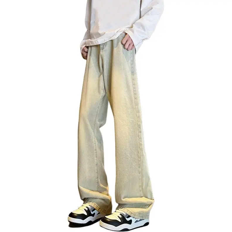 HUANQIU Jeans Unisex-14