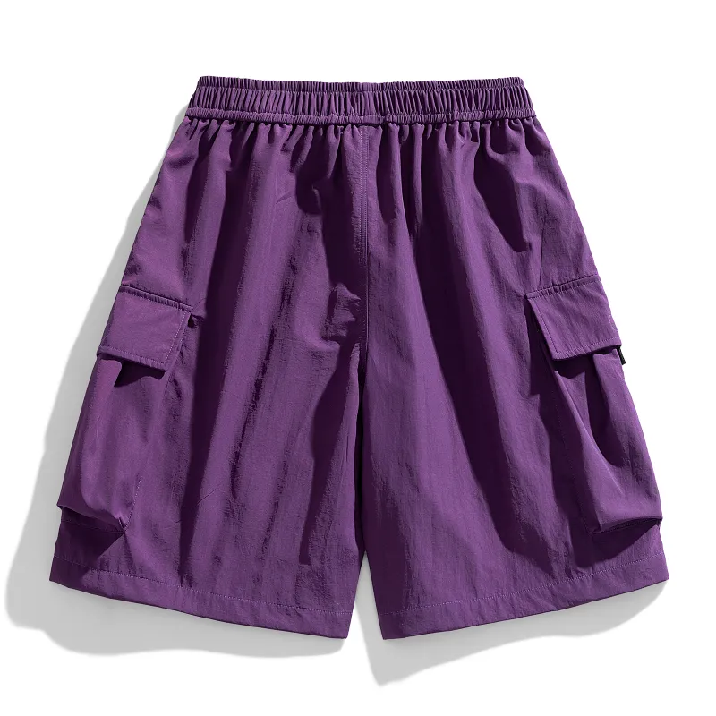 HUANQIU Cargo Shorts Unisex-26