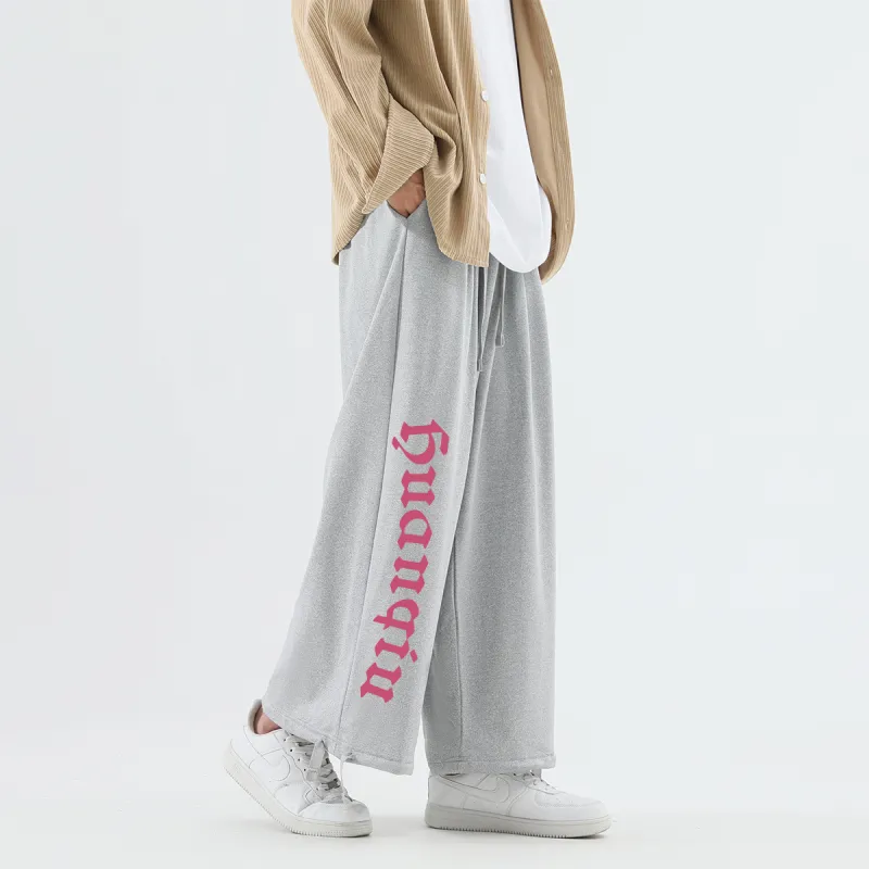 HUANQIU Casual Pants Unisex-17
