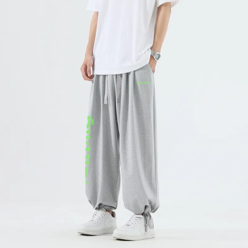 HUANQIU Casual Pants Unisex-14