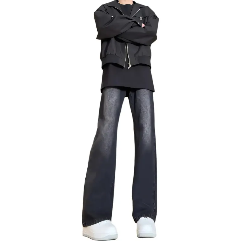 HUANQIU Jeans Unisex-22