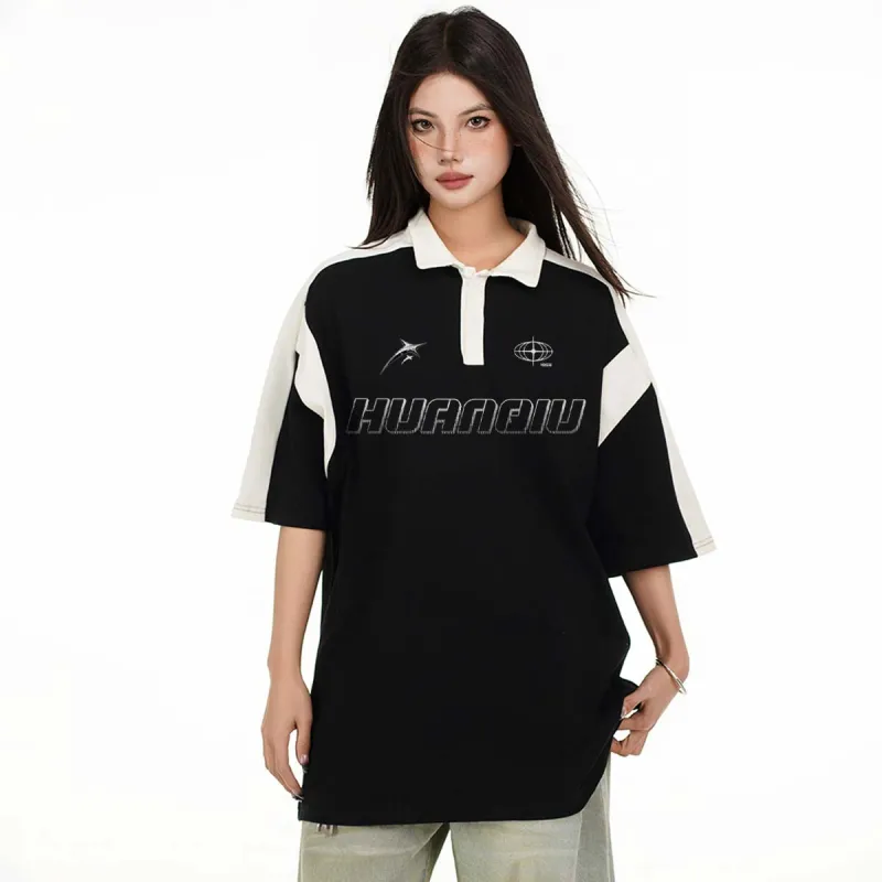 HUANQIU Polo Shirts Unisex-2