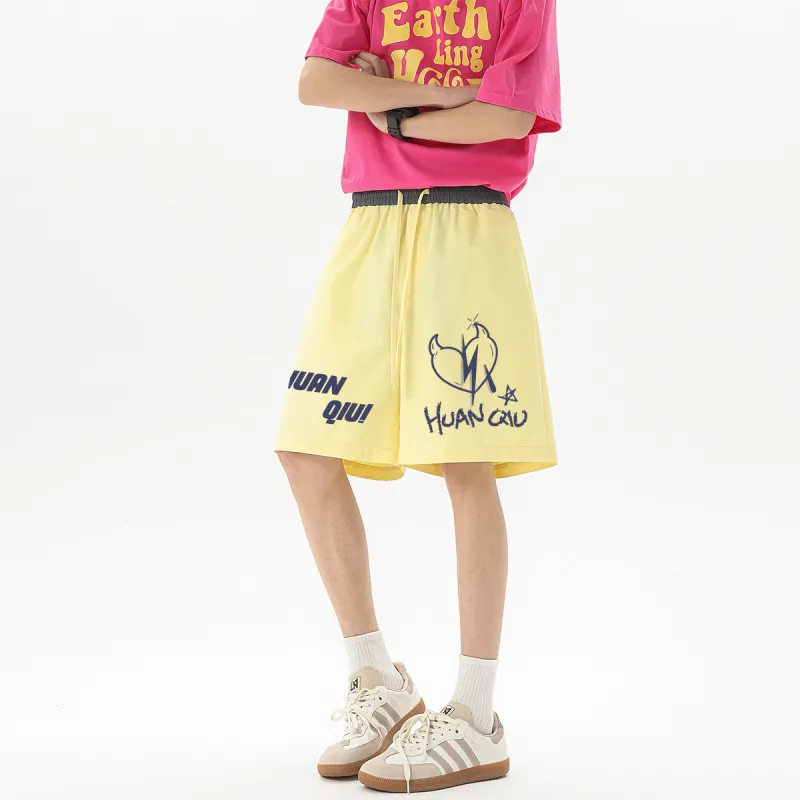 HUANQIU Casual Shorts Unisex-18