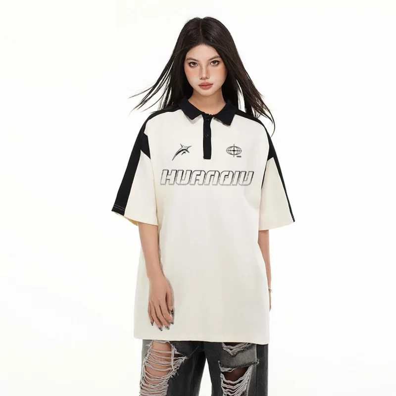 HUANQIU Polo Shirts Unisex-7