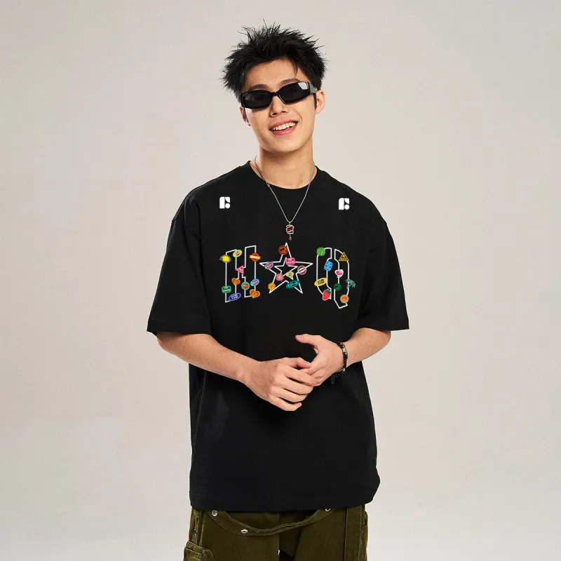 HUANQIU T Shirts Unisex-11