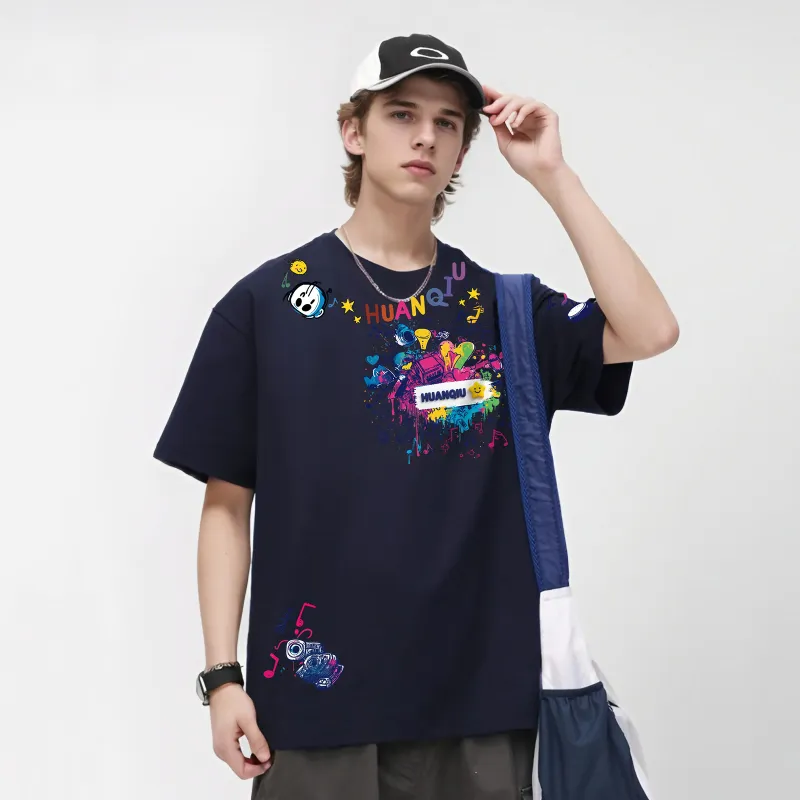 HUANQIU T Shirts Unisex-9