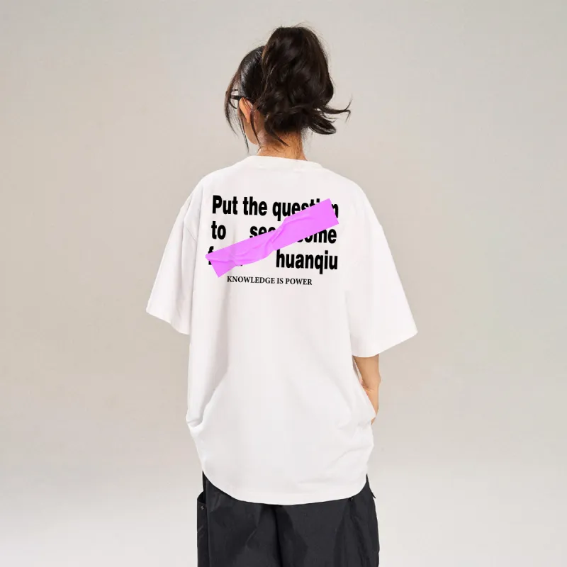 HUANQIU T Shirts Unisex-4