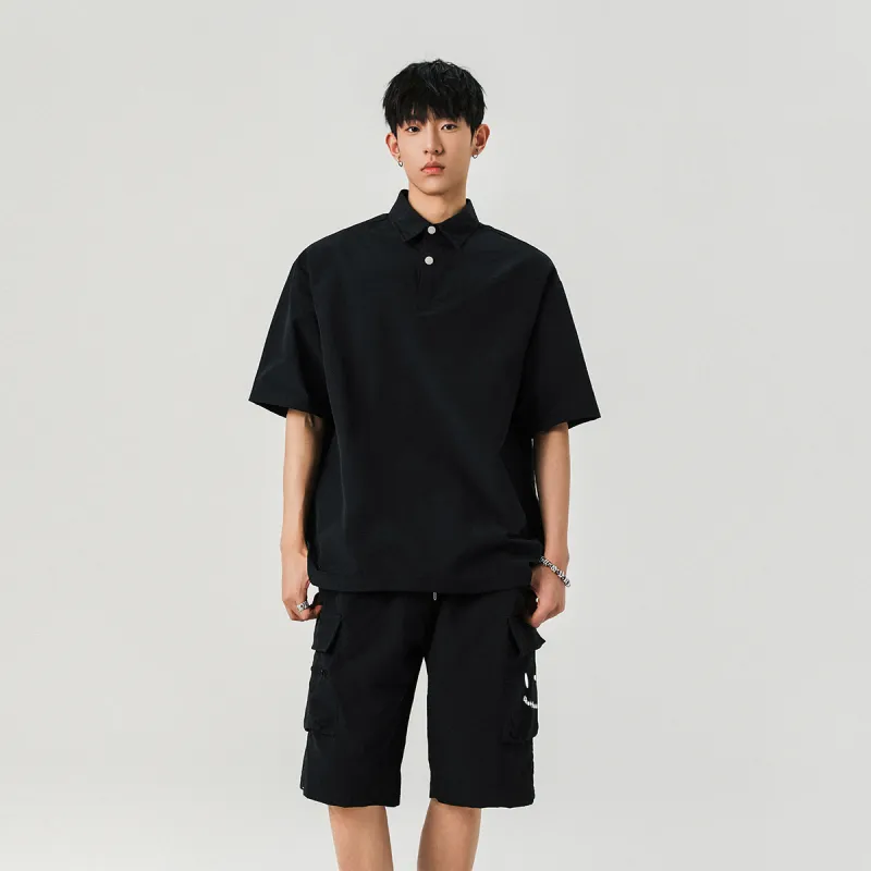 HUANQIU Cargo Shorts Unisex-12