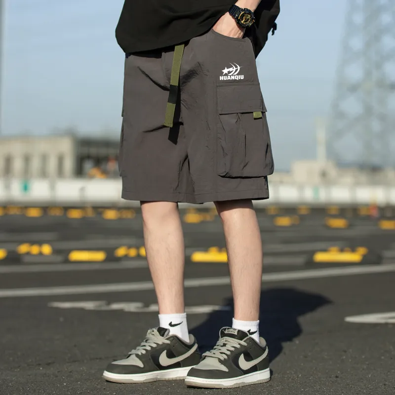 HUANQIU Cargo Shorts Unisex-2