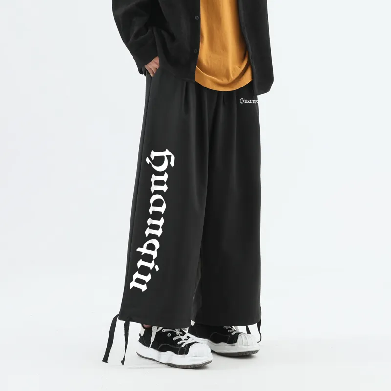 HUANQIU Casual Pants Unisex-3