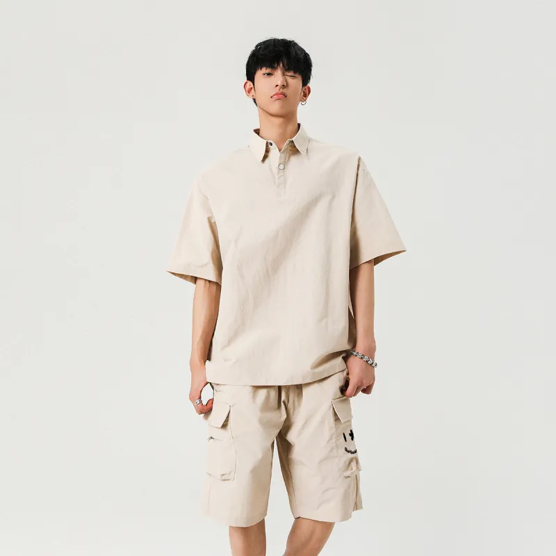 HUANQIU Cargo Shorts Unisex-3