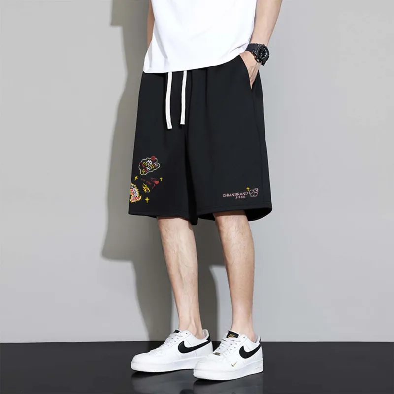 HUANQIU Casual Shorts Unisex-3
