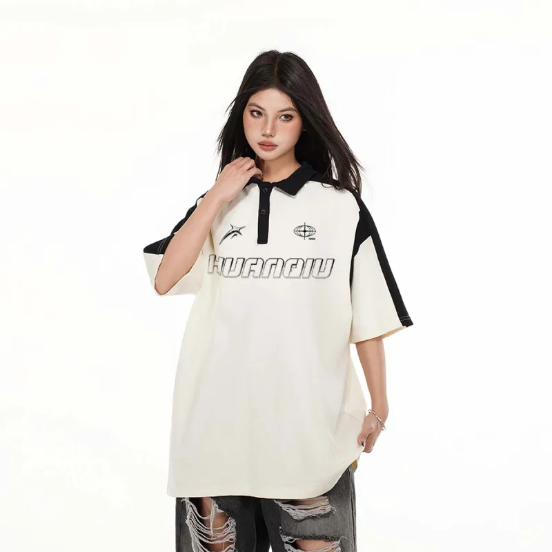 HUANQIU Polo Shirts Unisex-8