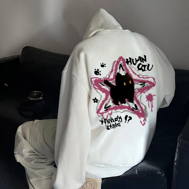 HUANQIU Sweatshirts Unisex-7