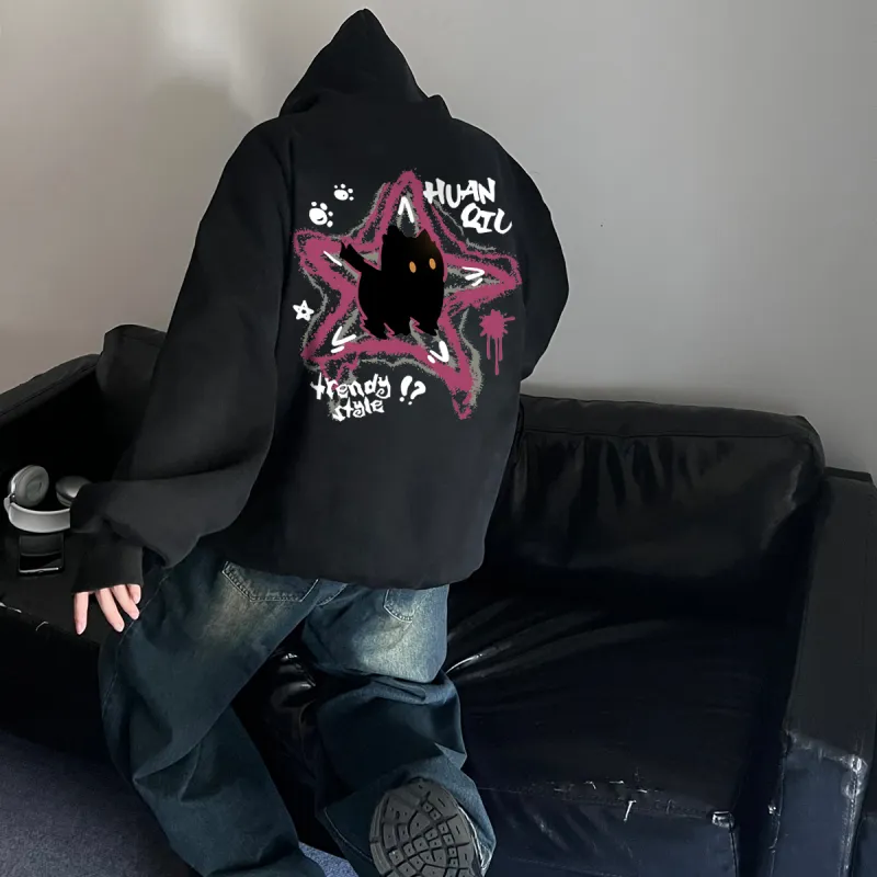 HUANQIU Sweatshirts Unisex-2