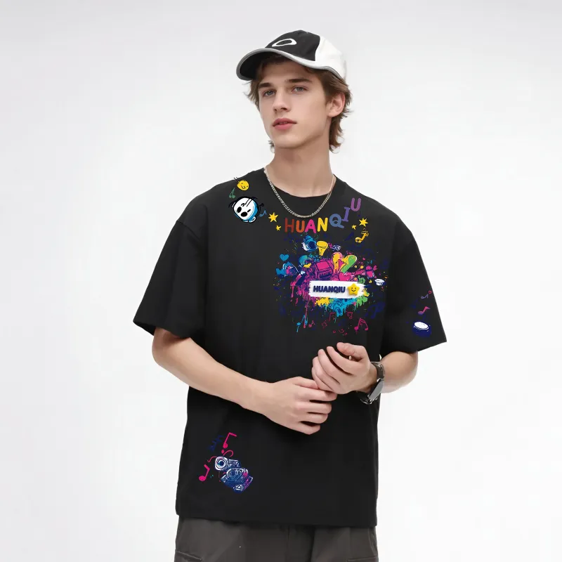 HUANQIU T Shirts Unisex-13