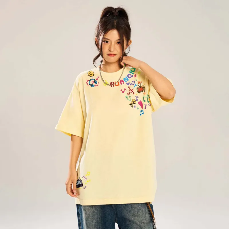 HUANQIU T Shirts Unisex-17