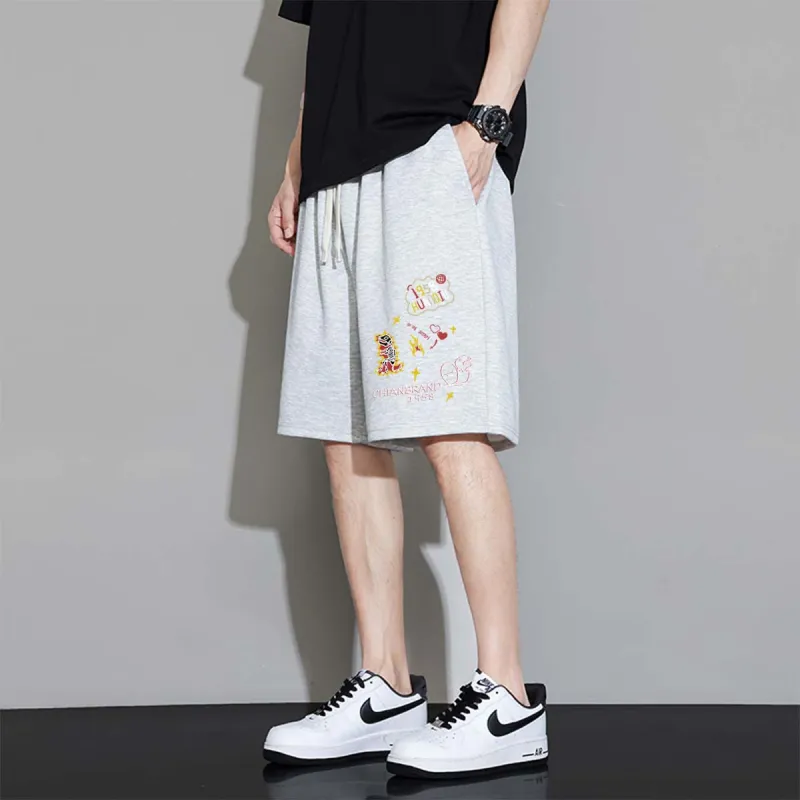 HUANQIU Casual Shorts Unisex-13