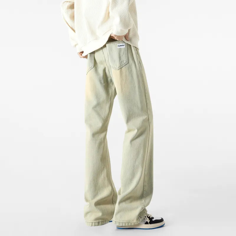 HUANQIU Jeans Unisex-5