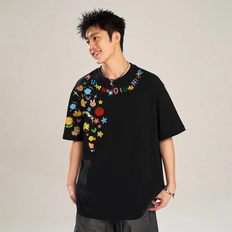 HUANQIU T Shirts Unisex-12