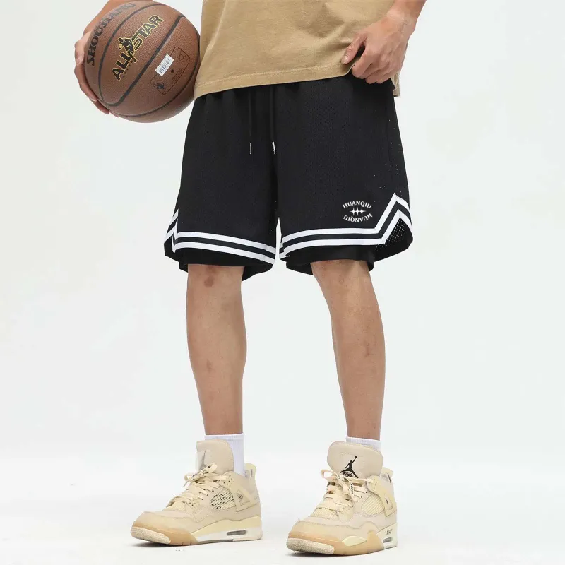 HUANQIU Basketball Shorts Unisex-12