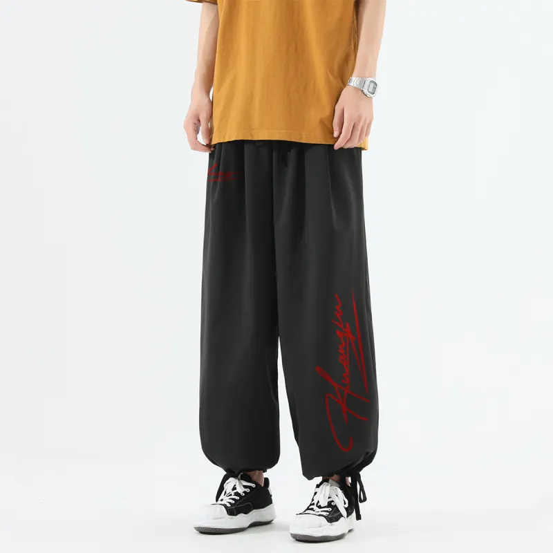 HUANQIU Casual Pants Unisex-7