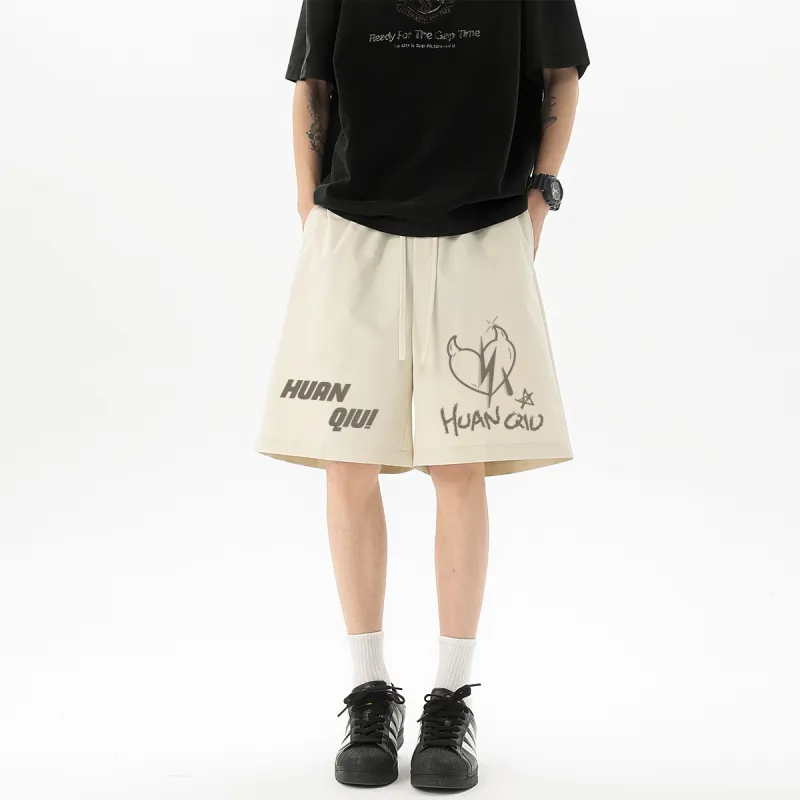 HUANQIU Casual Shorts Unisex-7