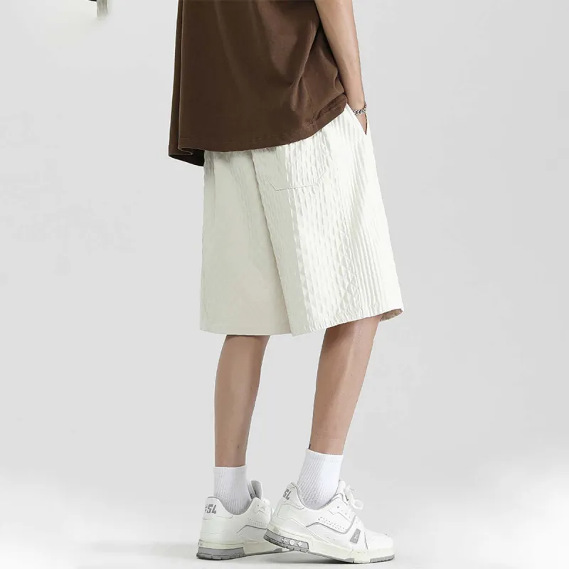 HUANQIU Casual Shorts Unisex-4