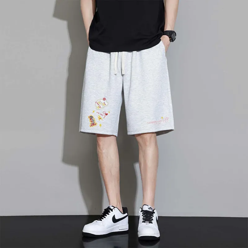 HUANQIU Casual Shorts Unisex-12