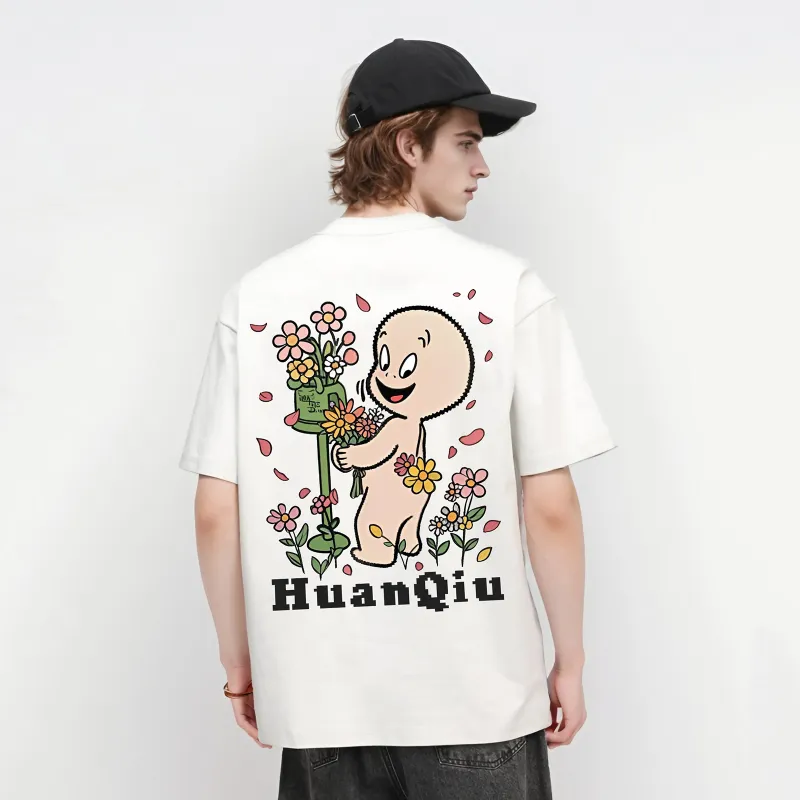 HUANQIU T-Shirts Unisex-6
