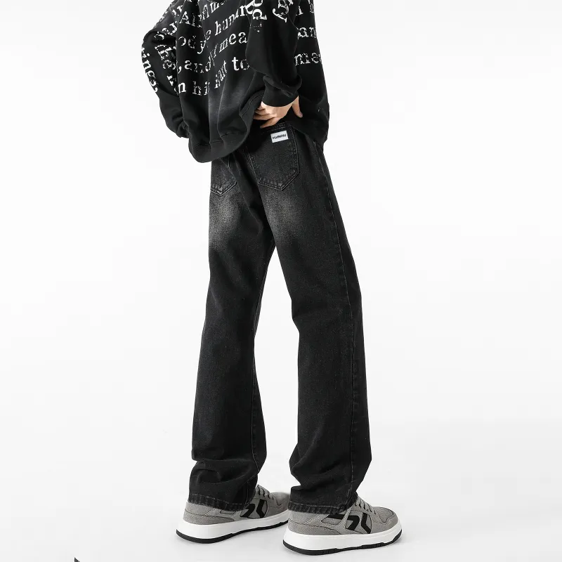 HUANQIU Jeans Unisex-21