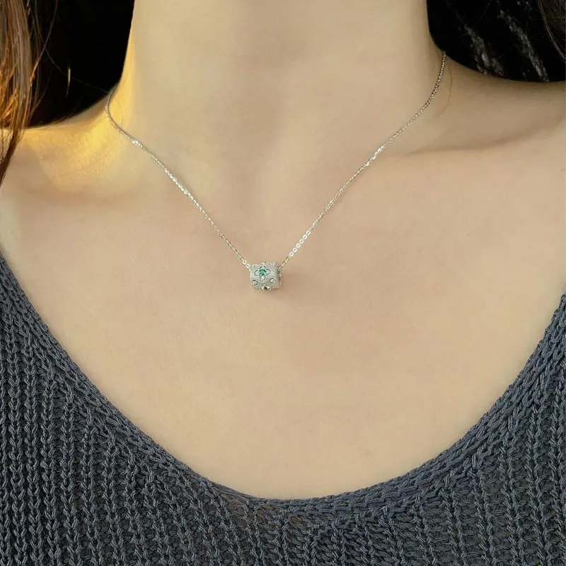 OUBI.YABI 925 Sterling Silver Necklaces Women's-1