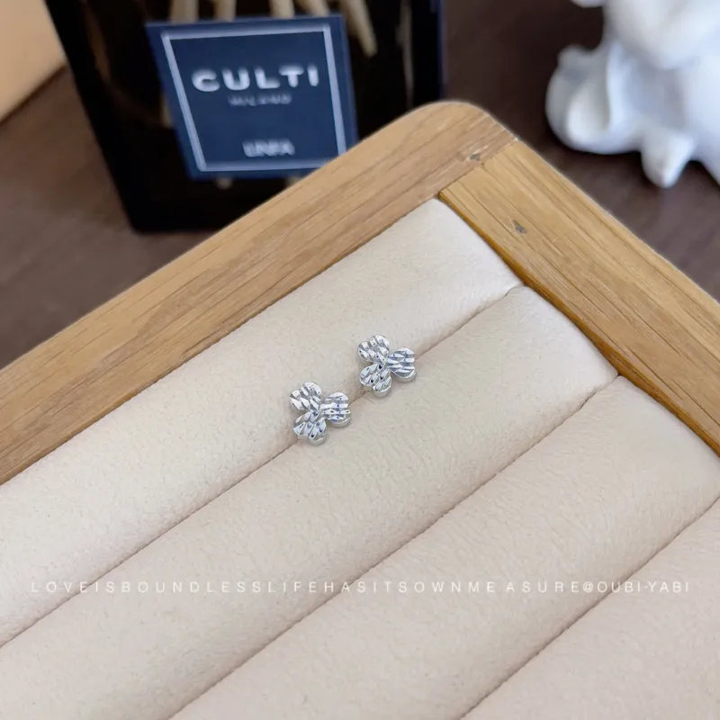 OUBI.YABI 925 Sterling Silver Stud Earrings Women's-1