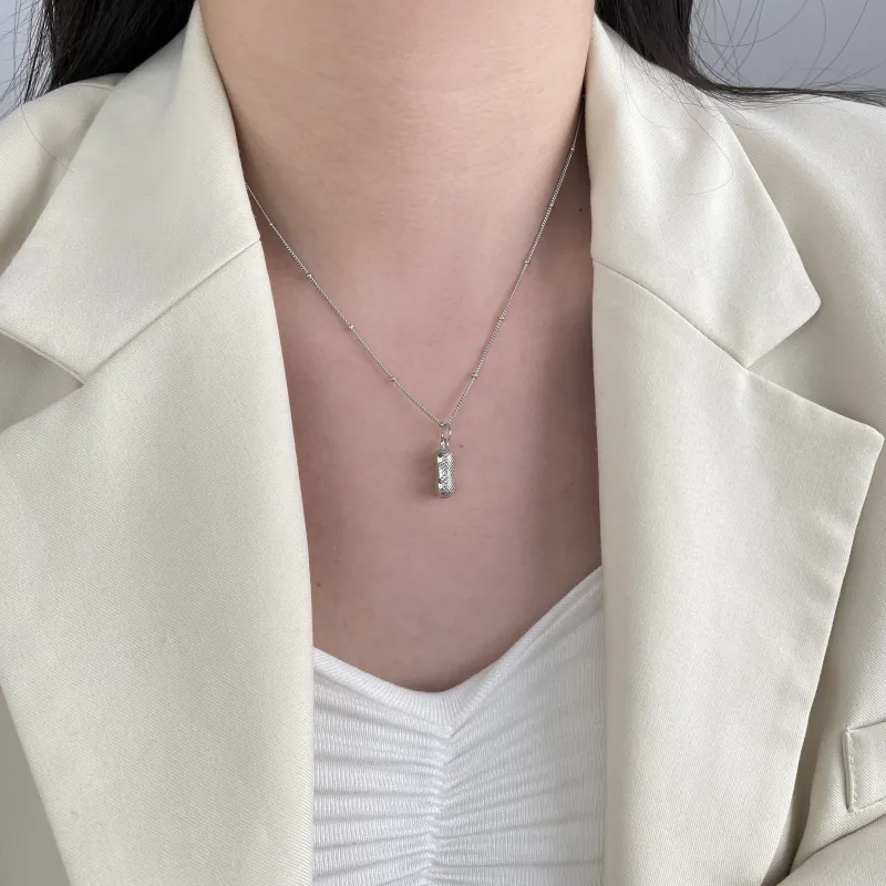 OUBI.YABI 925 Sterling Silver Necklaces Women's-2