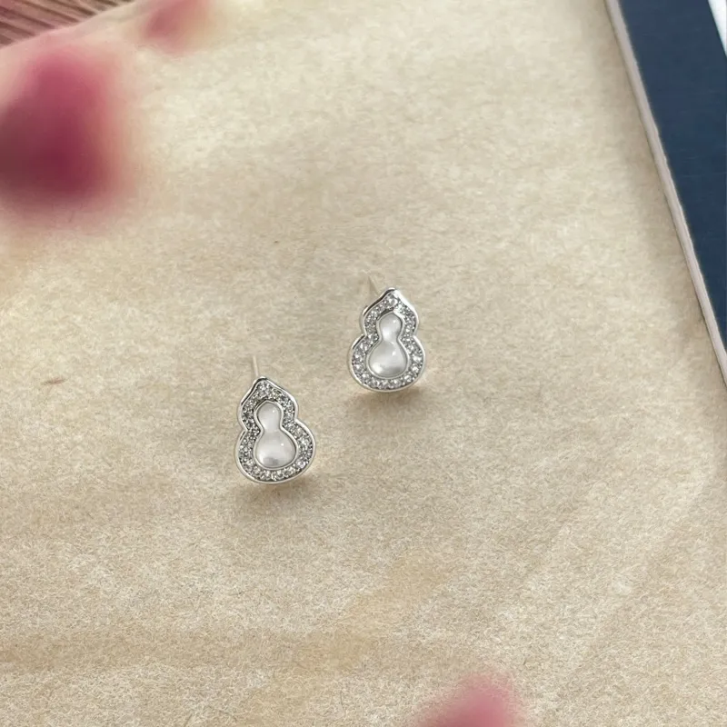 OUBI.YABI 925 Sterling Silver Stud Earrings Women's-1