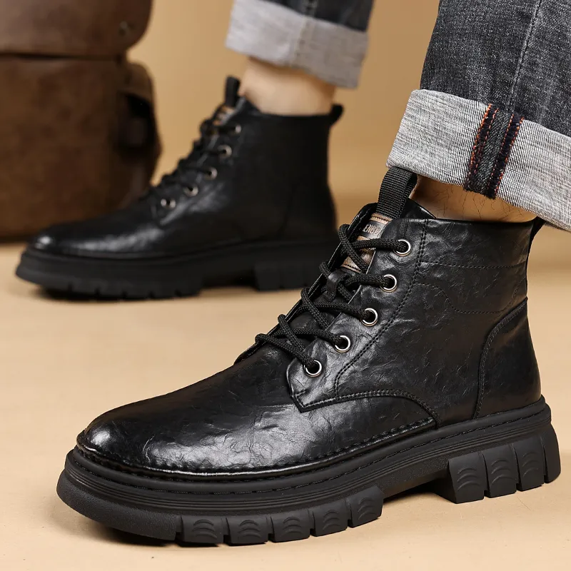Shanpijiang Short Martin Boot Men's-8