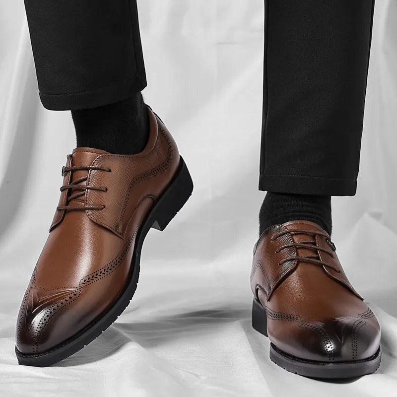 Shanpijiang Dress Shoes Men Low Top-4