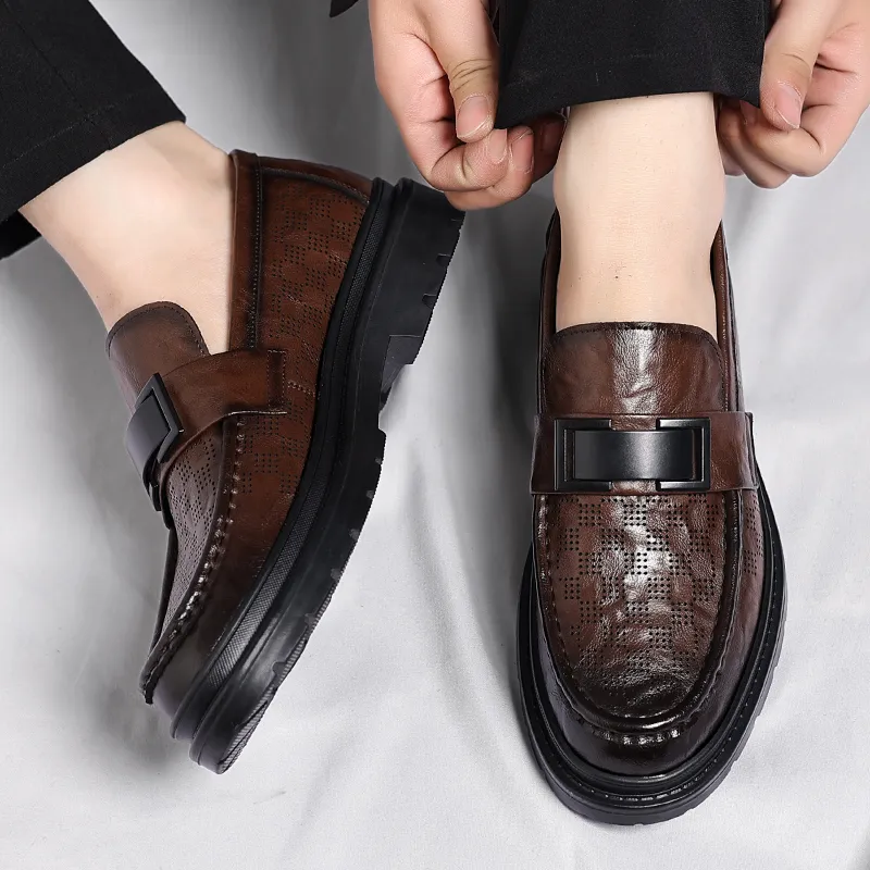 Shanpijiang Loafers Men-7