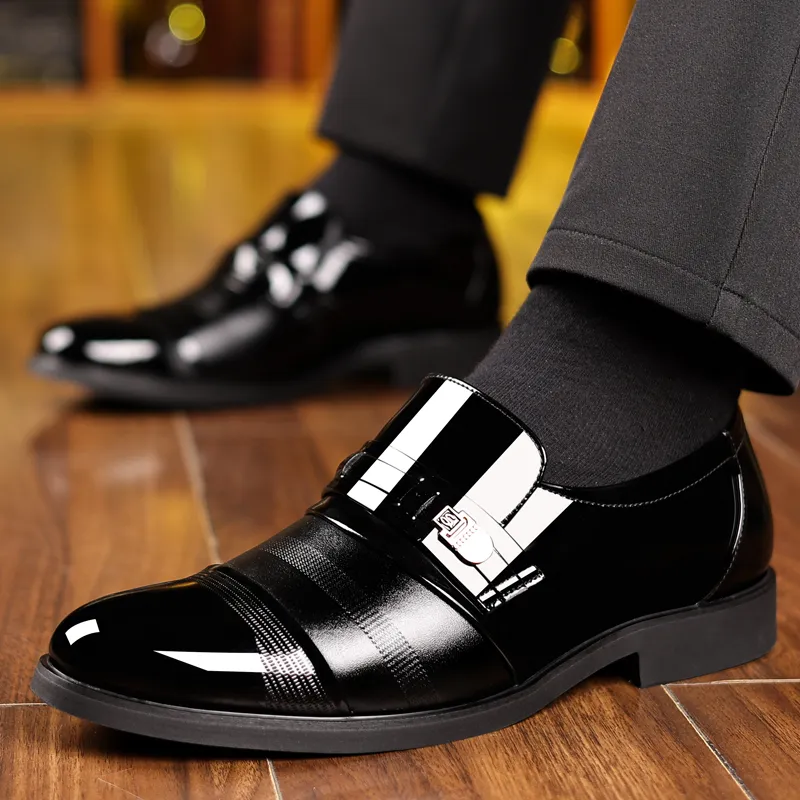 Shanpijiang Casual Shoes Men's Black-1