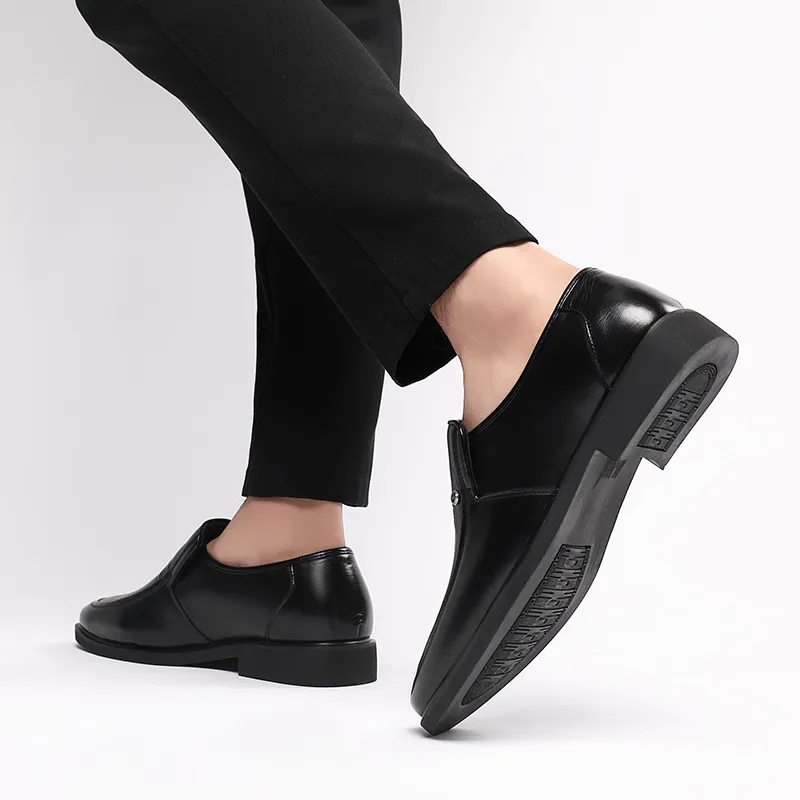 Shanpijiang Dress Shoes Men's Black-4