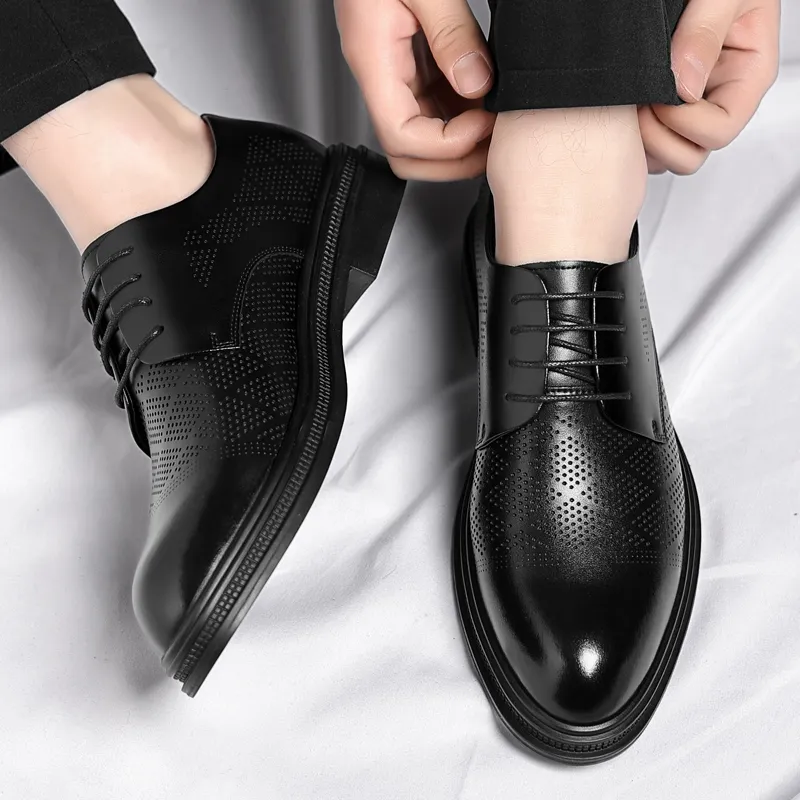 Shanpijiang Casual Shoes Men's Black-3