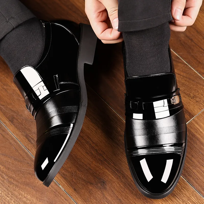 Shanpijiang Casual Shoes Men's Black-4
