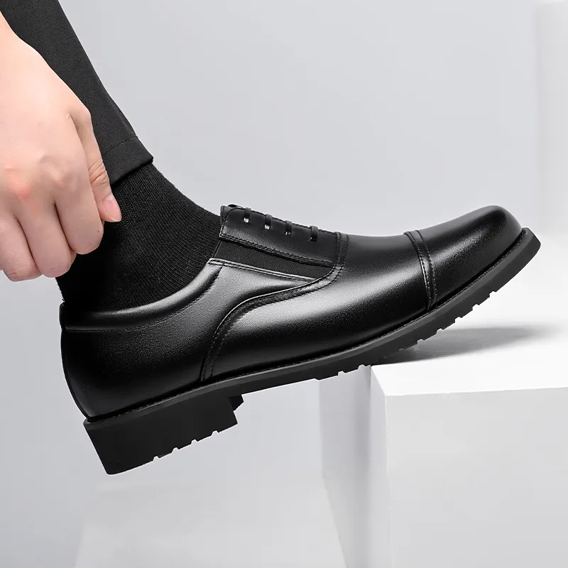 Shanpijiang Dress Shoes Men's Black-4