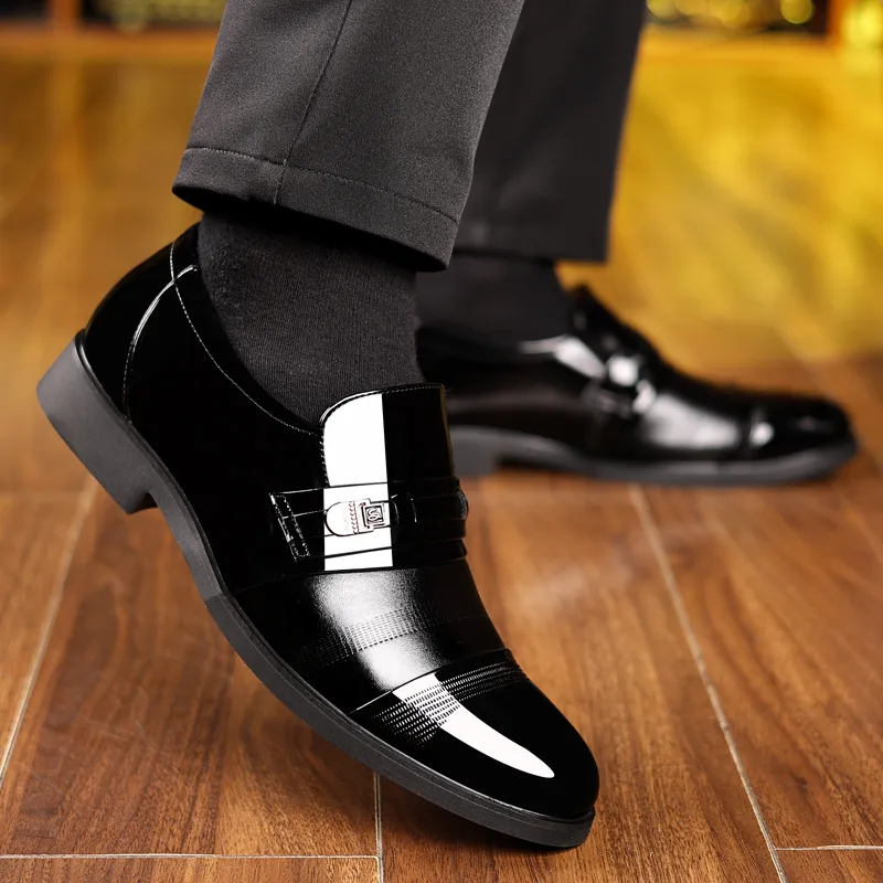 Shanpijiang Casual Shoes Men's Black-2