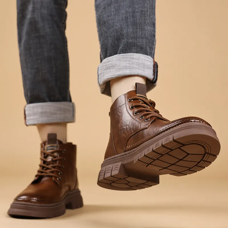 Shanpijiang Short Martin Boot Men's-5