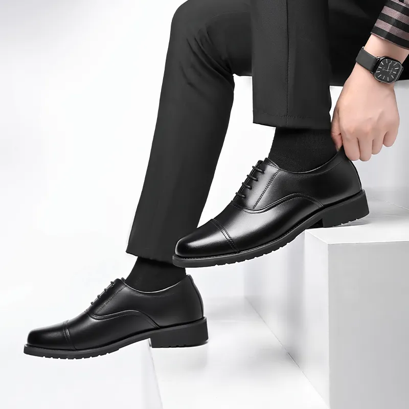 Shanpijiang Dress Shoes Men's Black-1