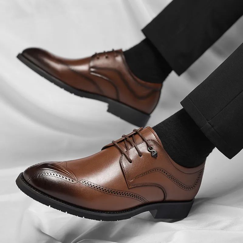 Shanpijiang Dress Shoes Men Low Top-2