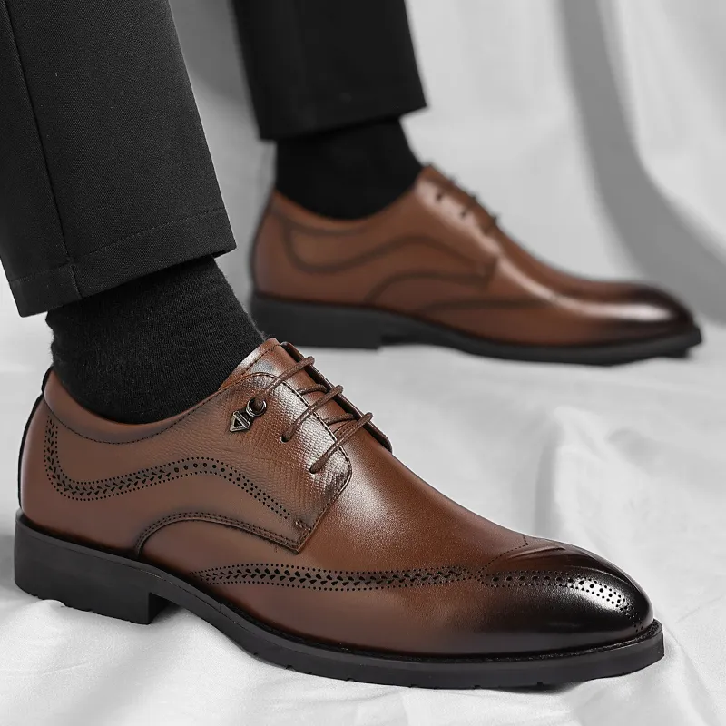 Shanpijiang Dress Shoes Men Low Top-1