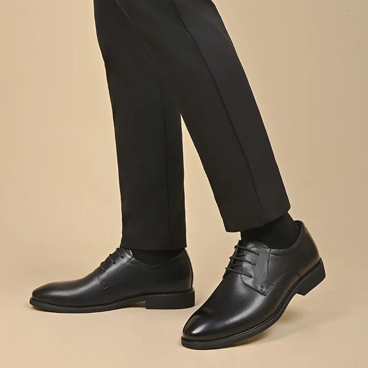 AOKANG Cotton Leather Shoes Dress Shoes Men's-2