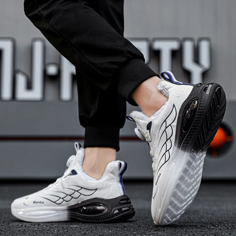 PNKE Anti Slip And Wear Resistant Warm Low Top Casual Shoes Men's-22